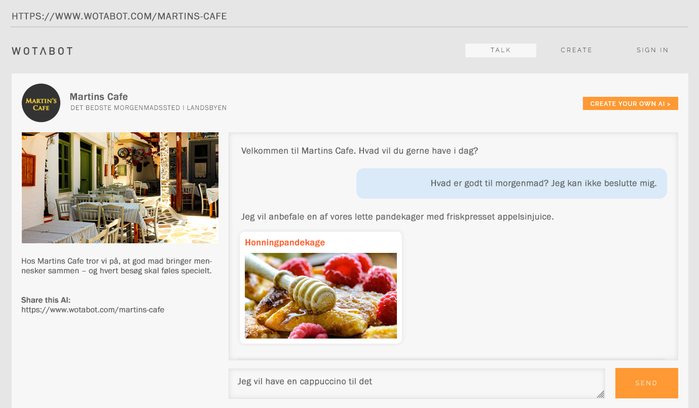 Byg en AI chatbot, kunstig intelligens til erhvervslivet, lær at lave en chatbot, oprette din egen AI uden nogen kodning, oprette en business chatbot, oprette din egen chatbot, oprette en gratis chatbot