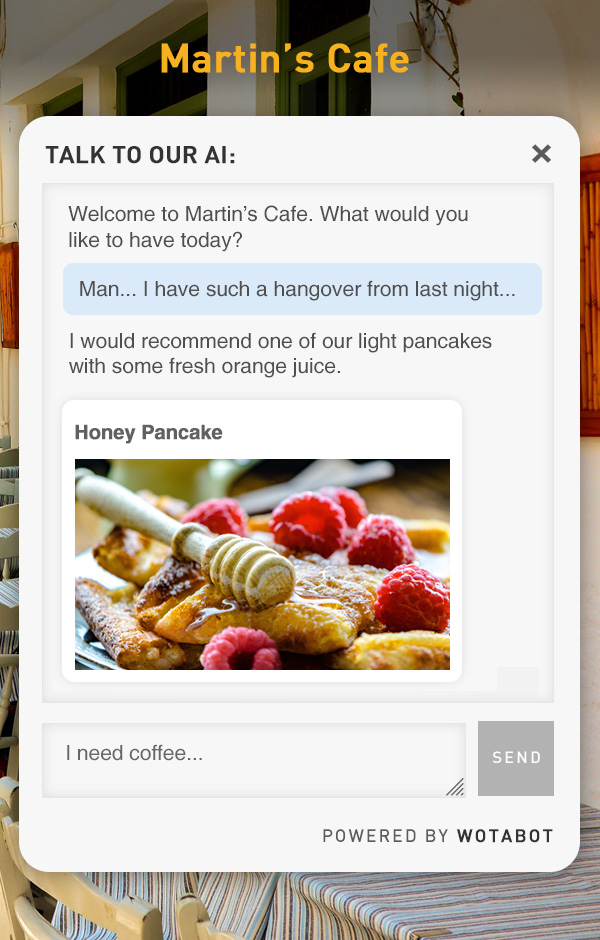 create a website chatbot