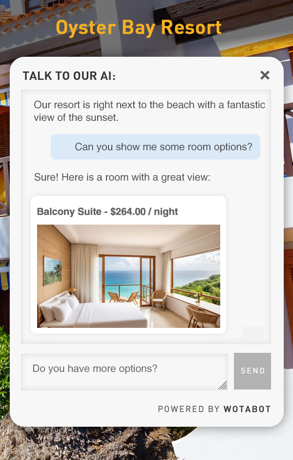 add a chatbot to your website