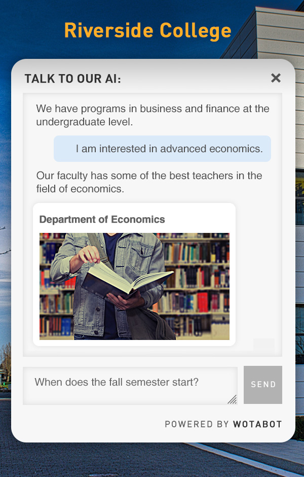 how to make an AI chatbot, business chatbot